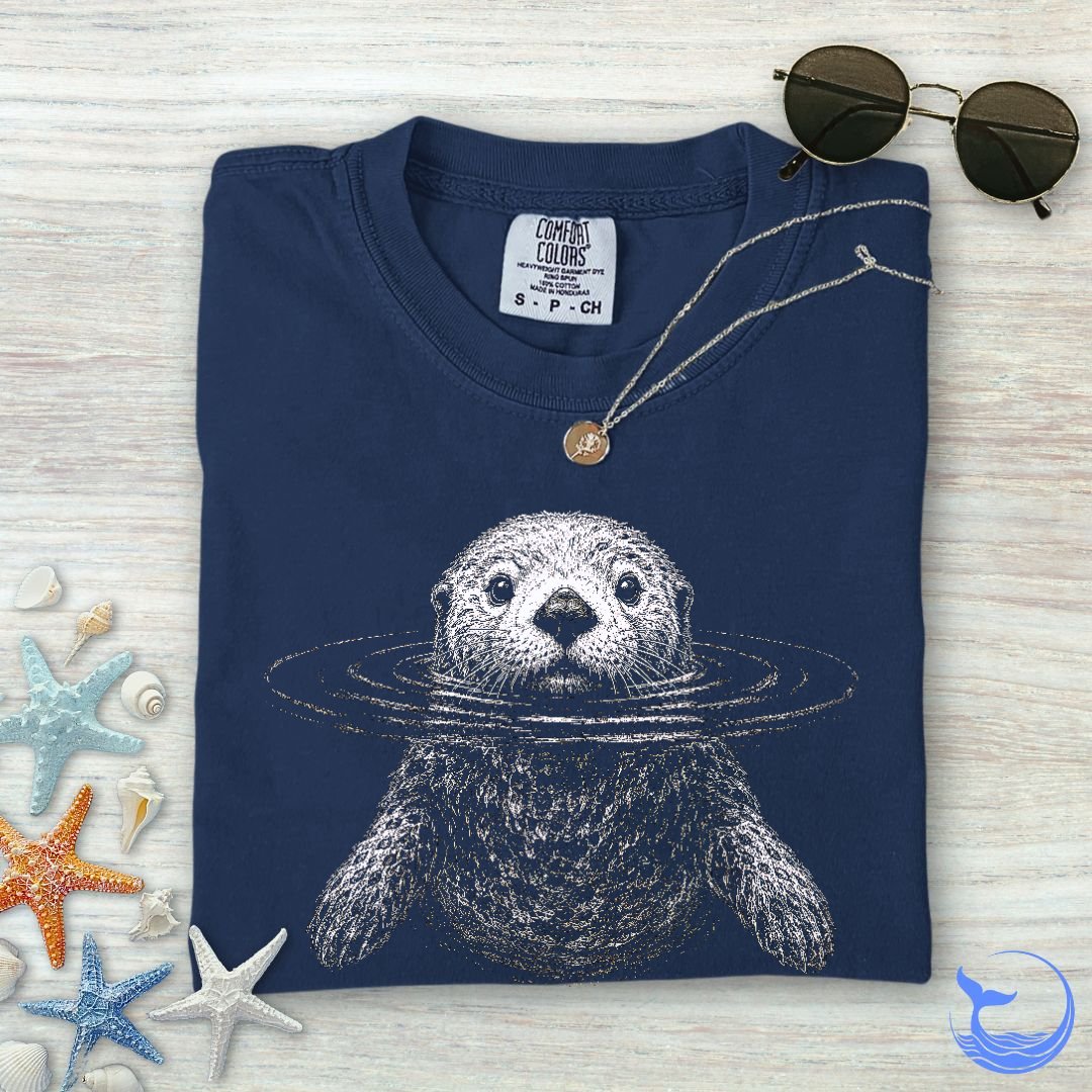 Curious Otter Comfort Colors T-Shirt