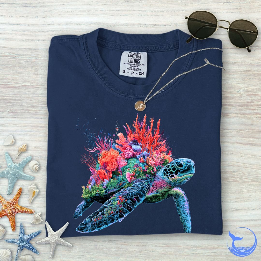 Reef Turtle Comfort Colors T-Shirt
