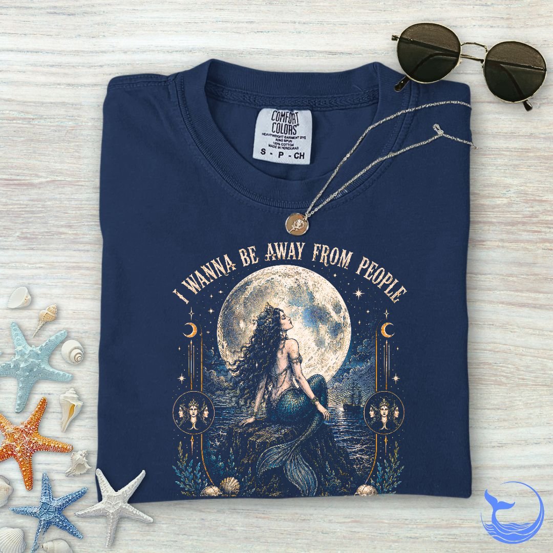 I Wanna Be Away From People Comfort Colors T-Shirt
