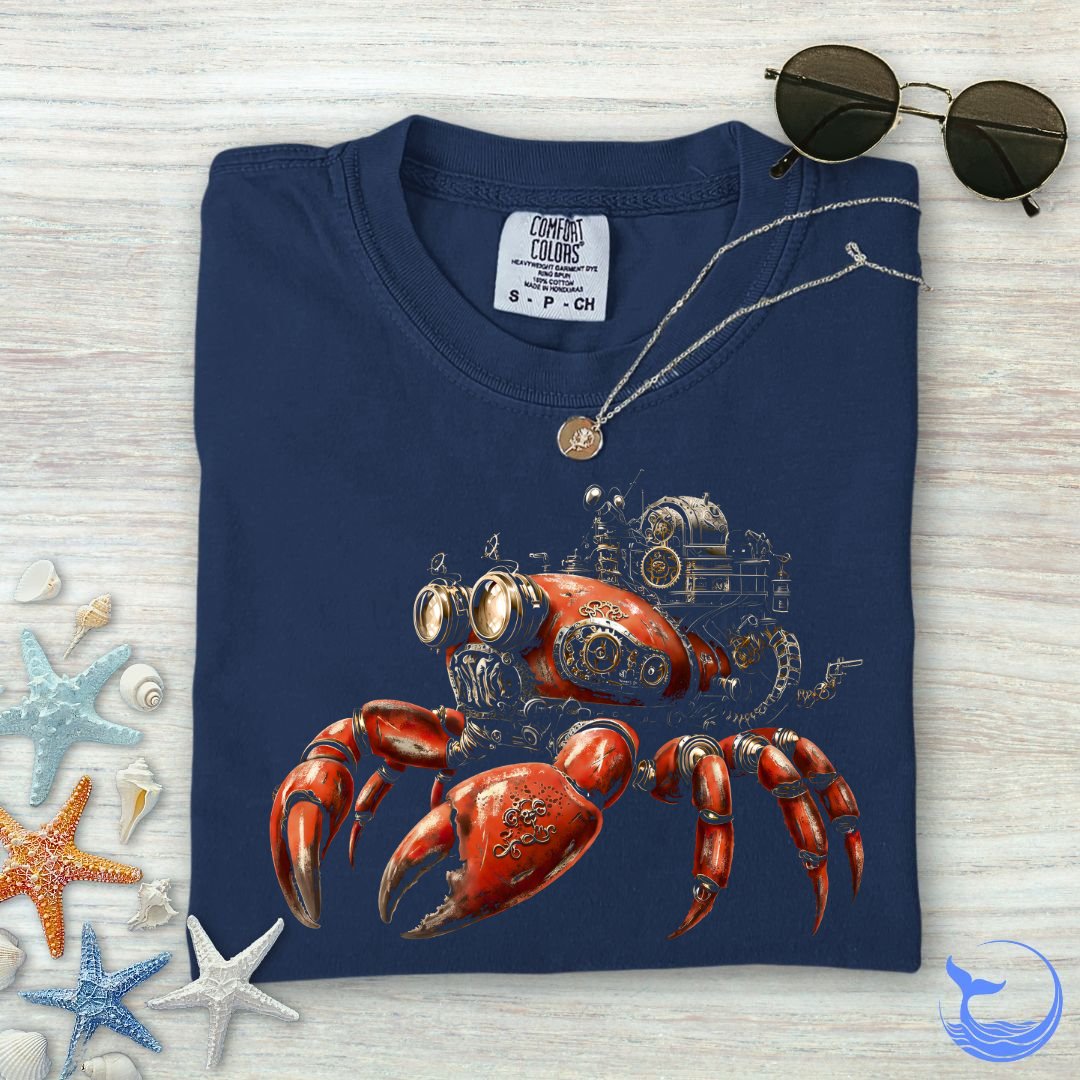 Steampunk Crab Comfort Colors T-Shirt