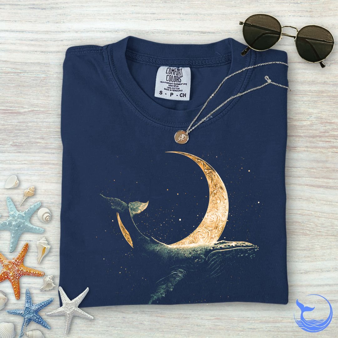Mystic Whale Comfort Colors T-Shirt