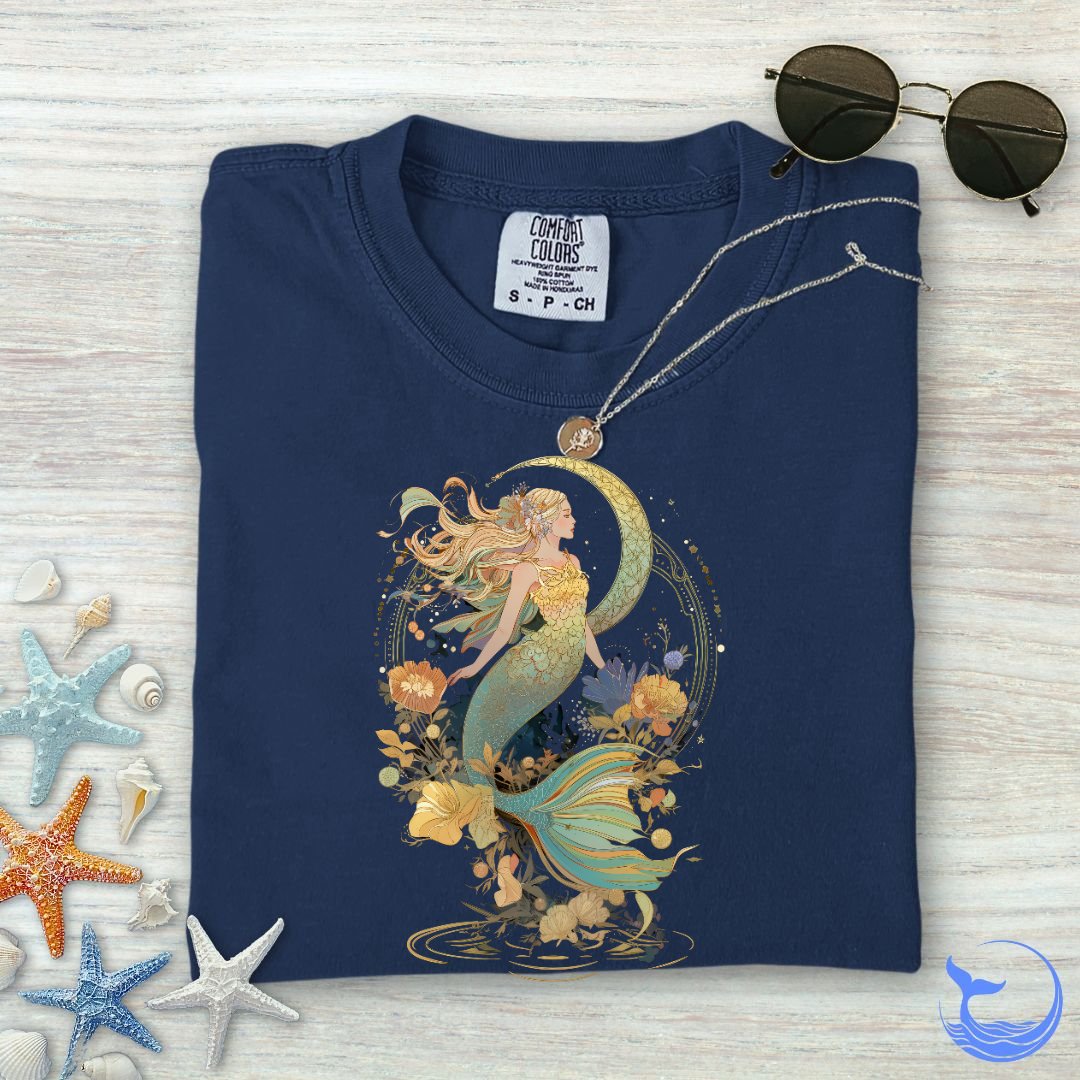 Whimsical Mermaid Comfort Colors T-Shirt