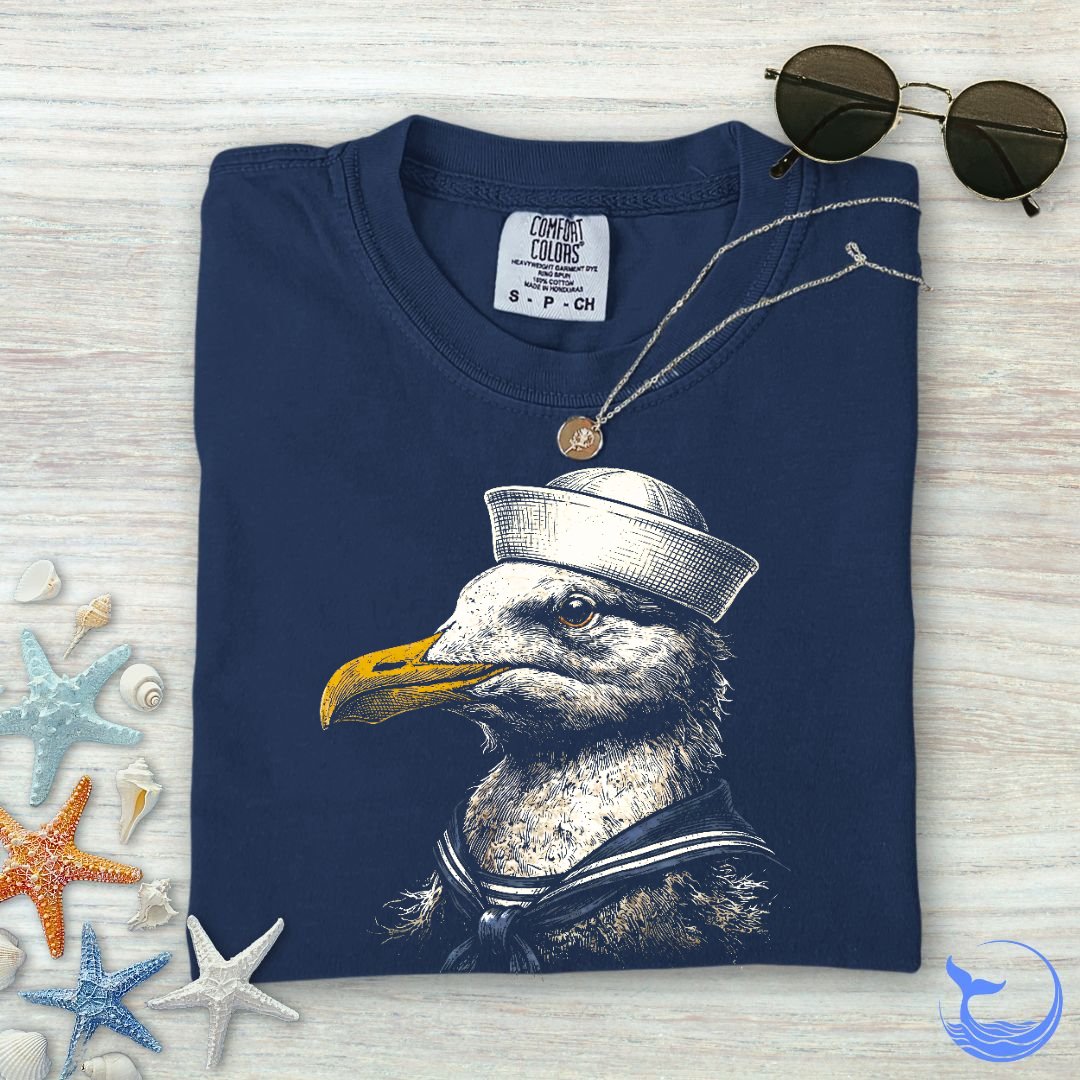 Seagull Sailor Comfort Colors T-Shirt