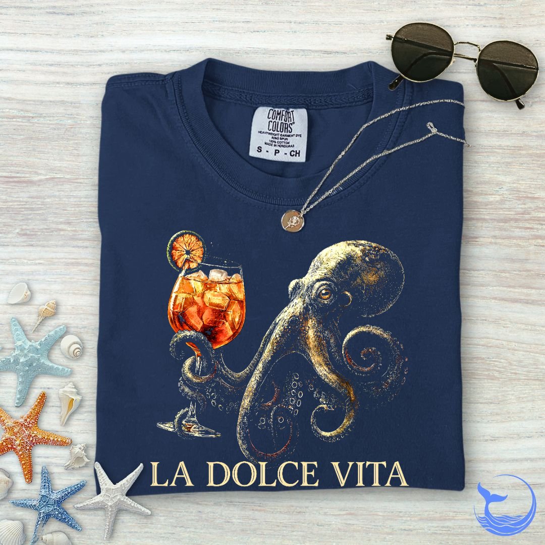 La Dolce Vita Octopus Comfort Colors T-Shirt