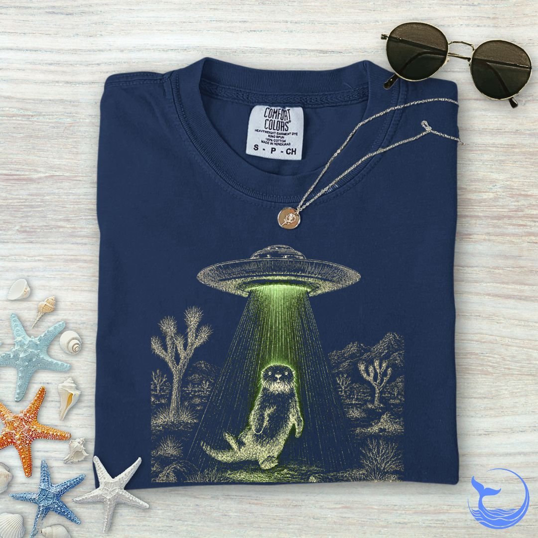 Otter UFO Comfort Colors T-Shirt