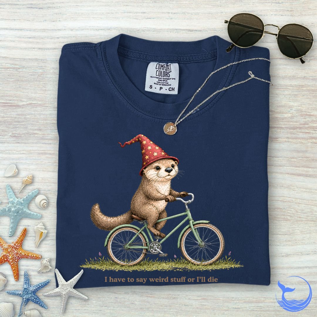 Weird Stuff Or I'll Die Otter Comfort Colors T-Shirt