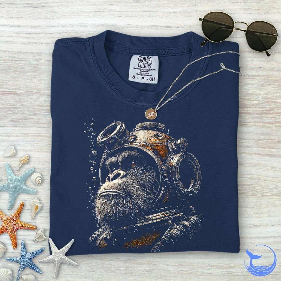 Deep Sea Gorilla Comfort Colors T-Shirt