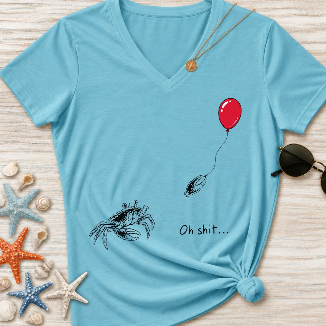 Oh...Crab Women's V-Neck T-Shirt