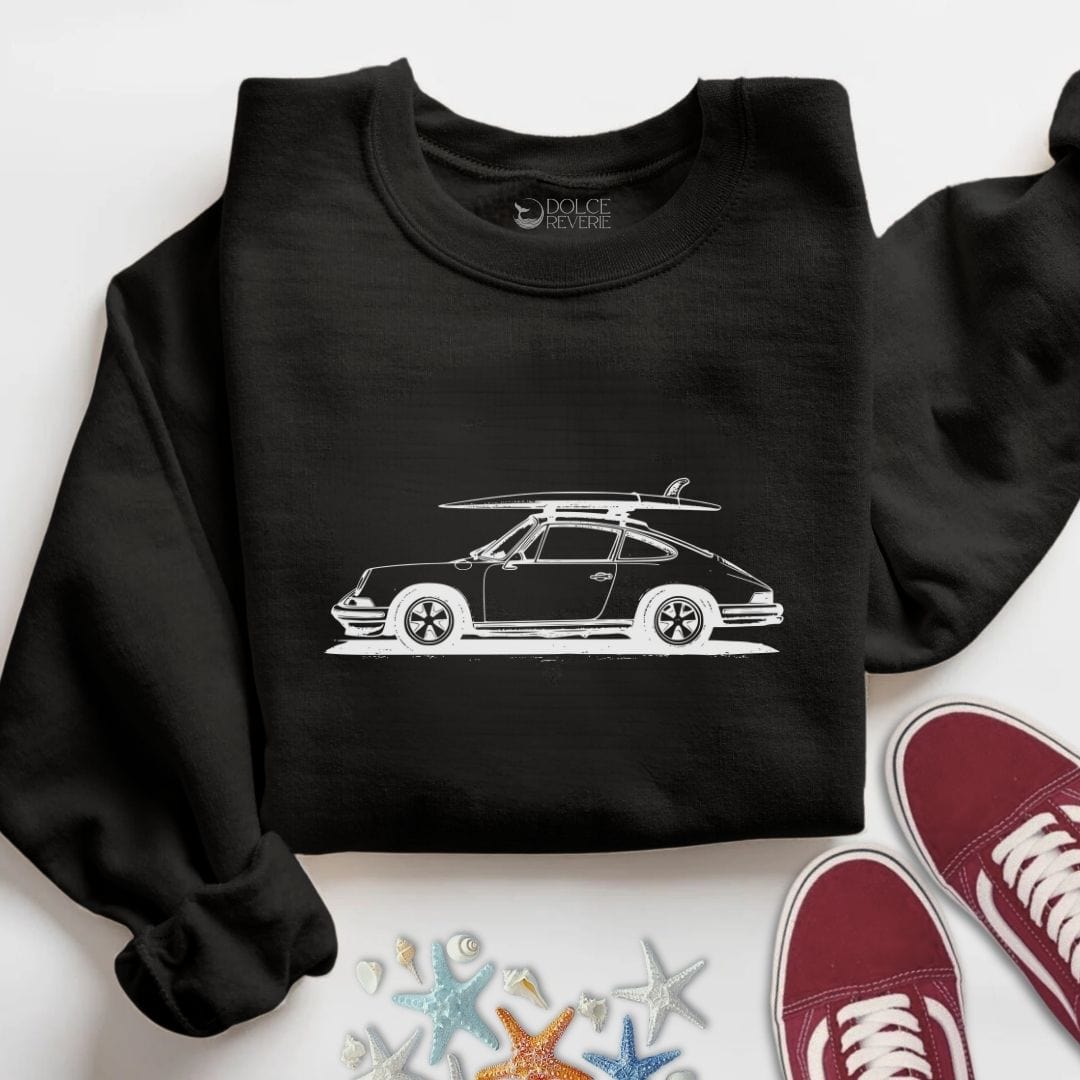 Vintage Porsche Sweatshirt S / Black
