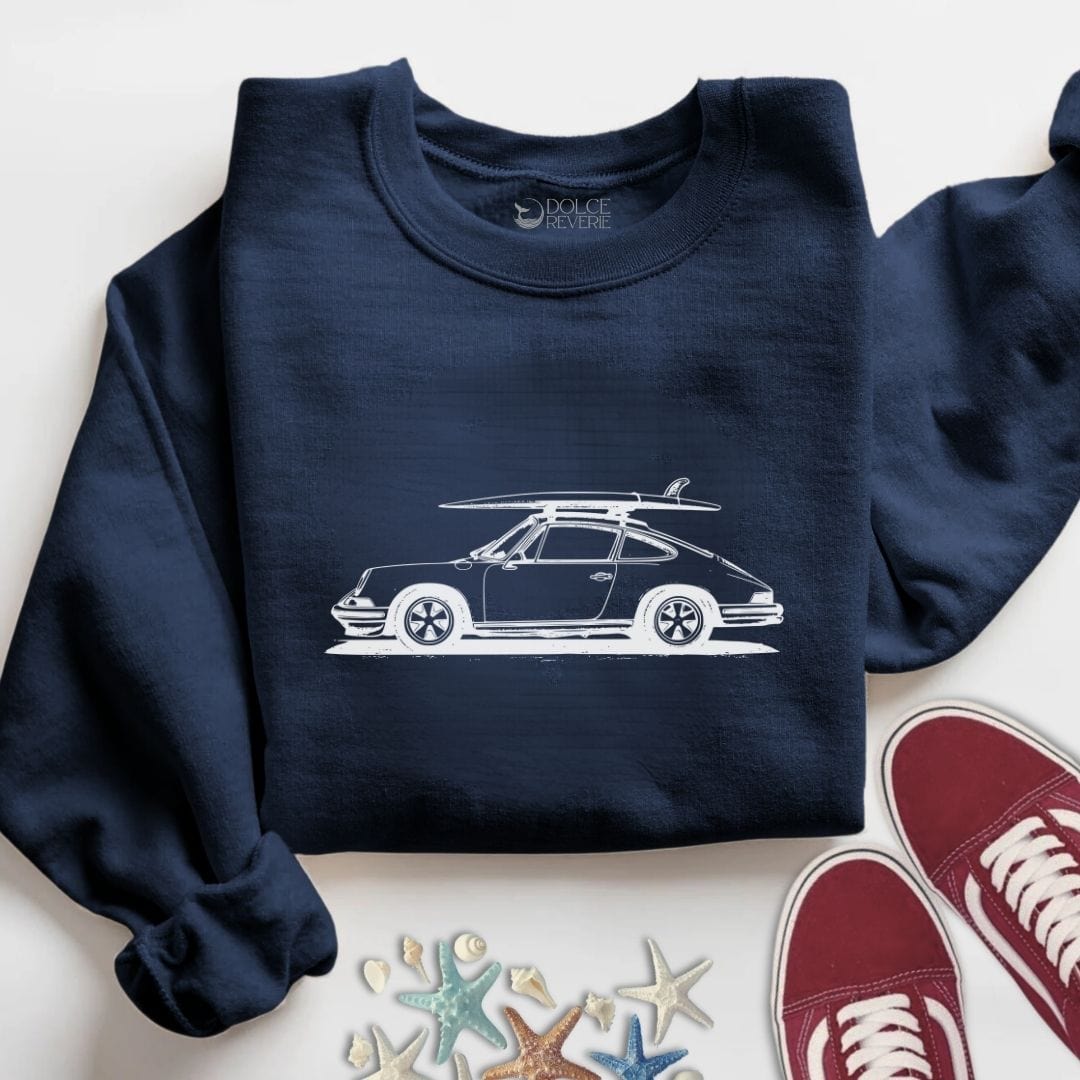 Vintage Porsche Sweatshirt S / Navy