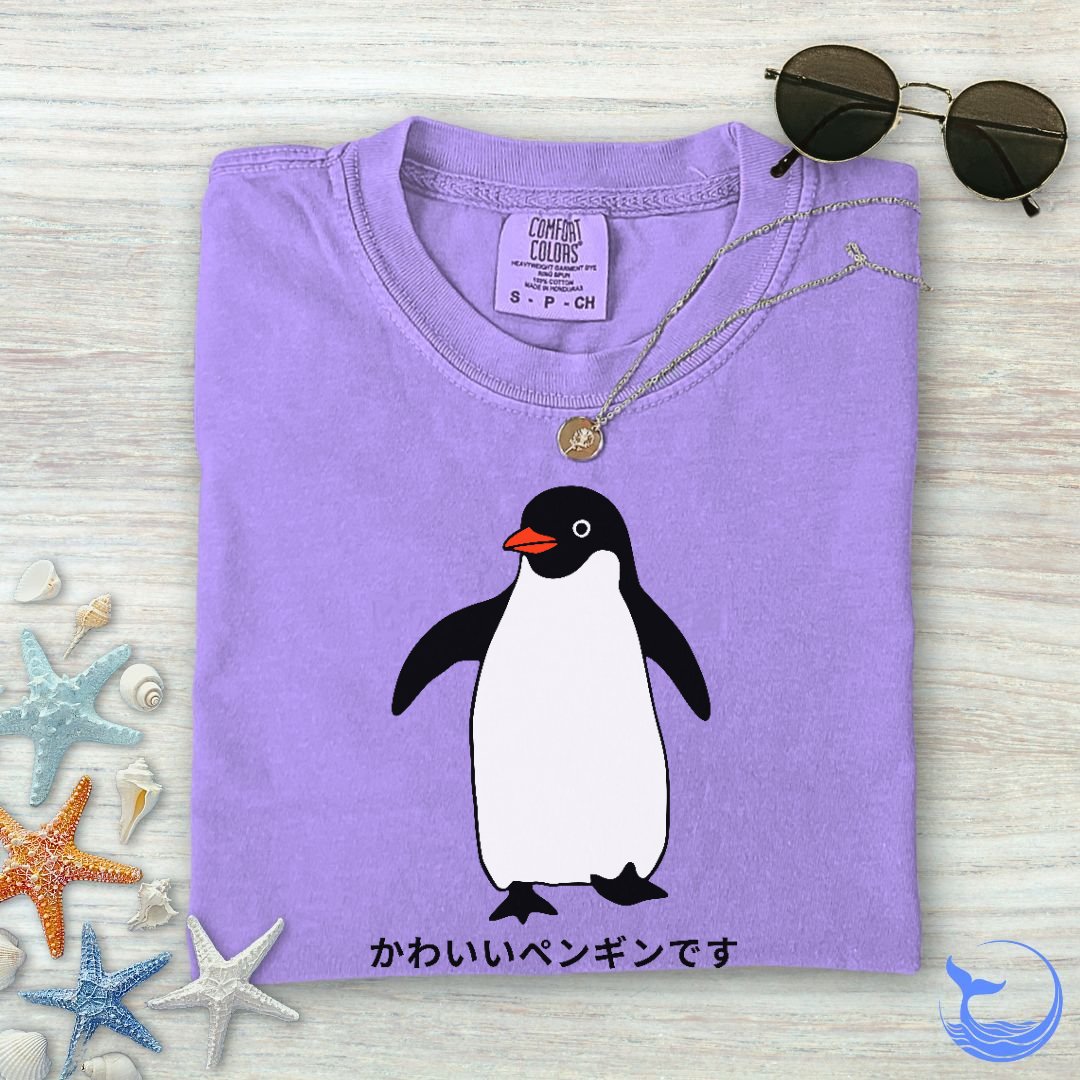 Cute Penguin Comfort Colors T-Shirt