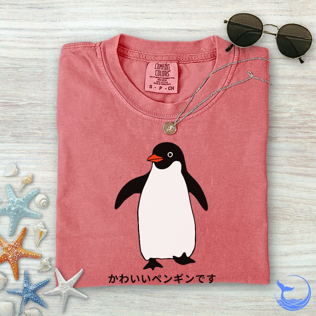 Cute Penguin Comfort Colors T-Shirt