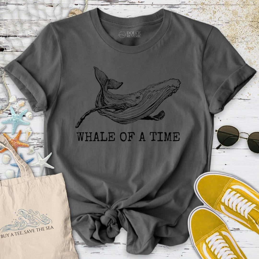 Whale of a Time T-Shirt Charcoal / S