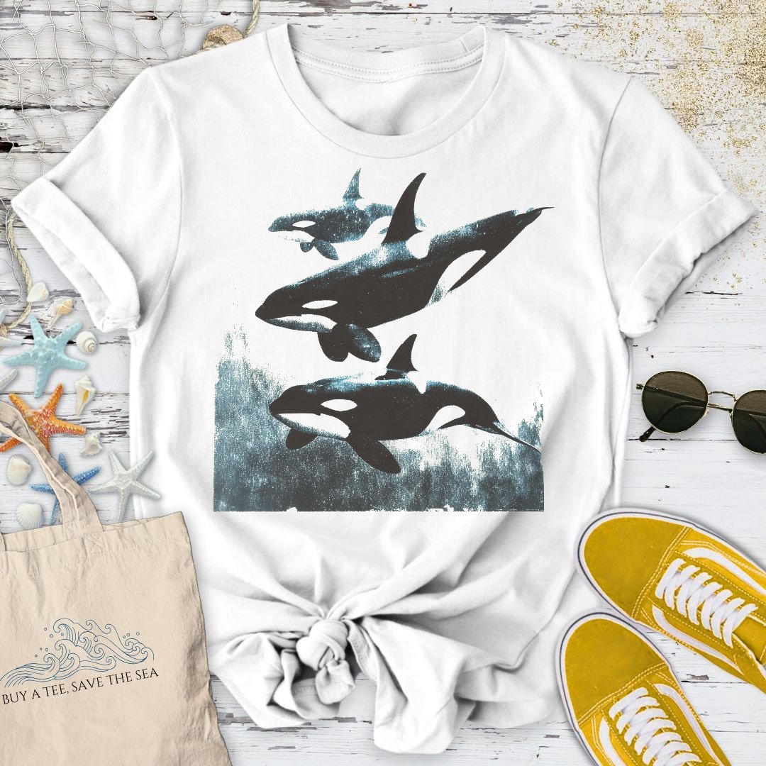 Swimming Orcas T-Shirt