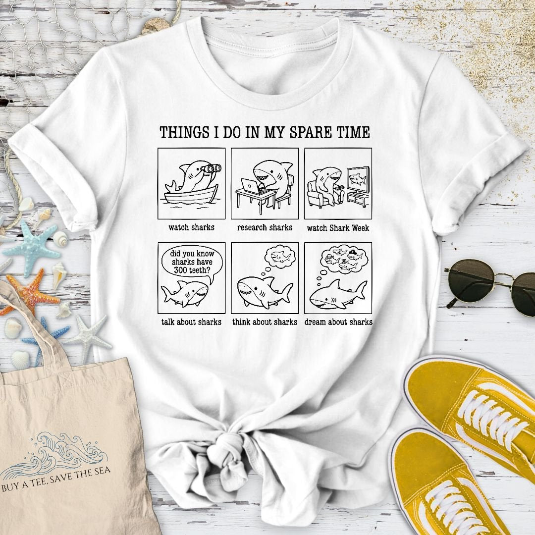 Spare Time, Shark T-Shirt