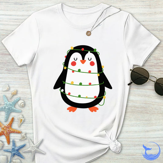 Christmas Penguin Women's T-Shirt