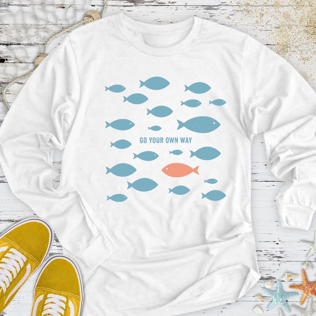 Go Your Own Way Long Sleeve Tee