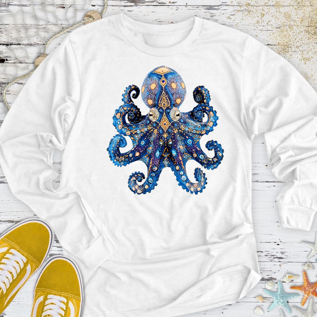 Blue-Ringed Octopus Long Sleeve Tee