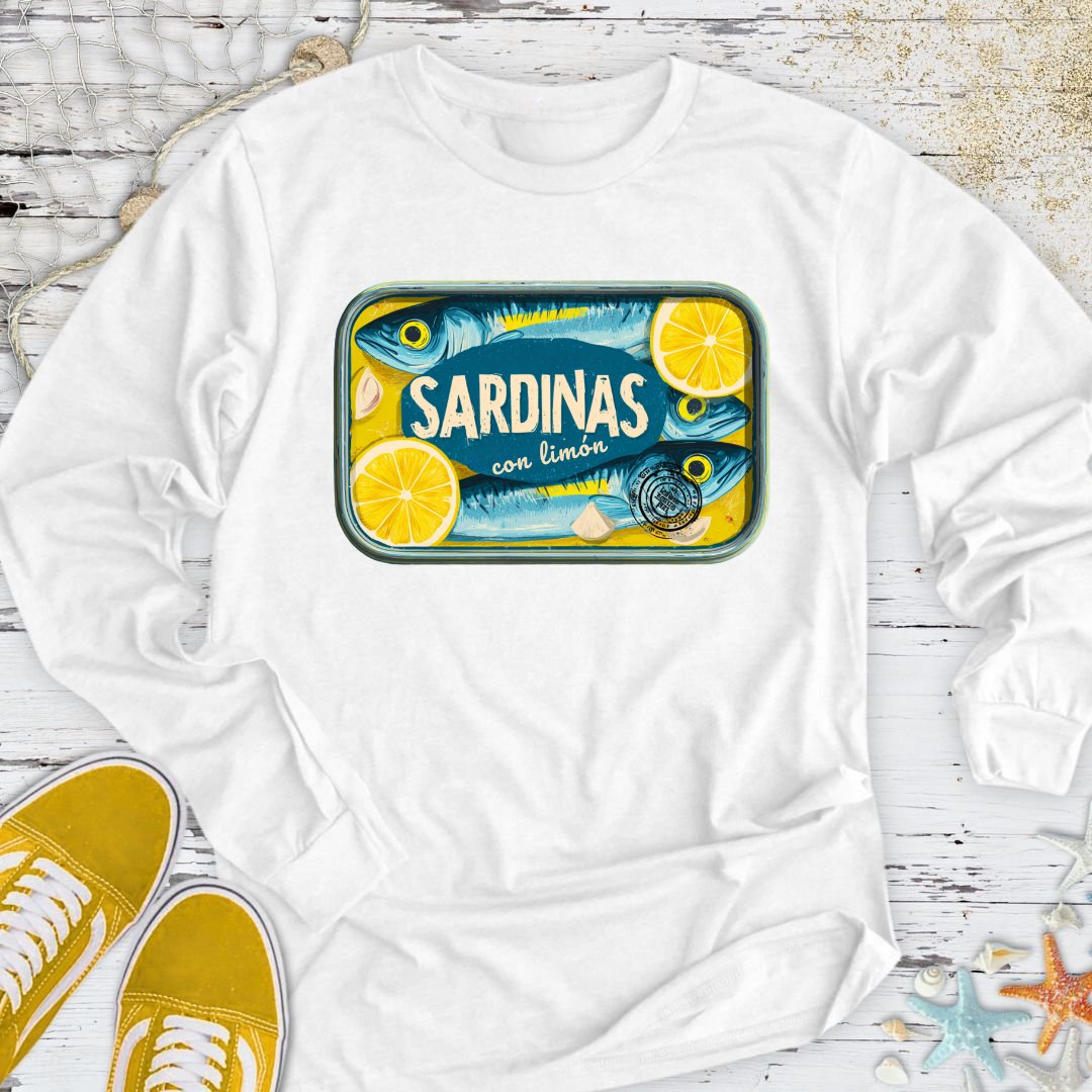 Sardinas Con Limon Long Sleeve Tee