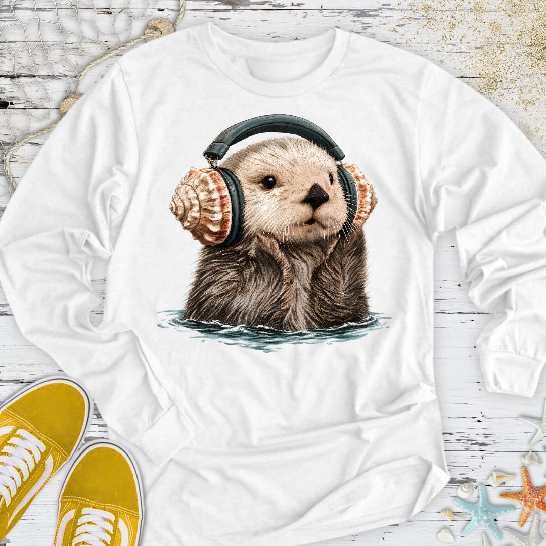 Music Otter Long Sleeve Tee
