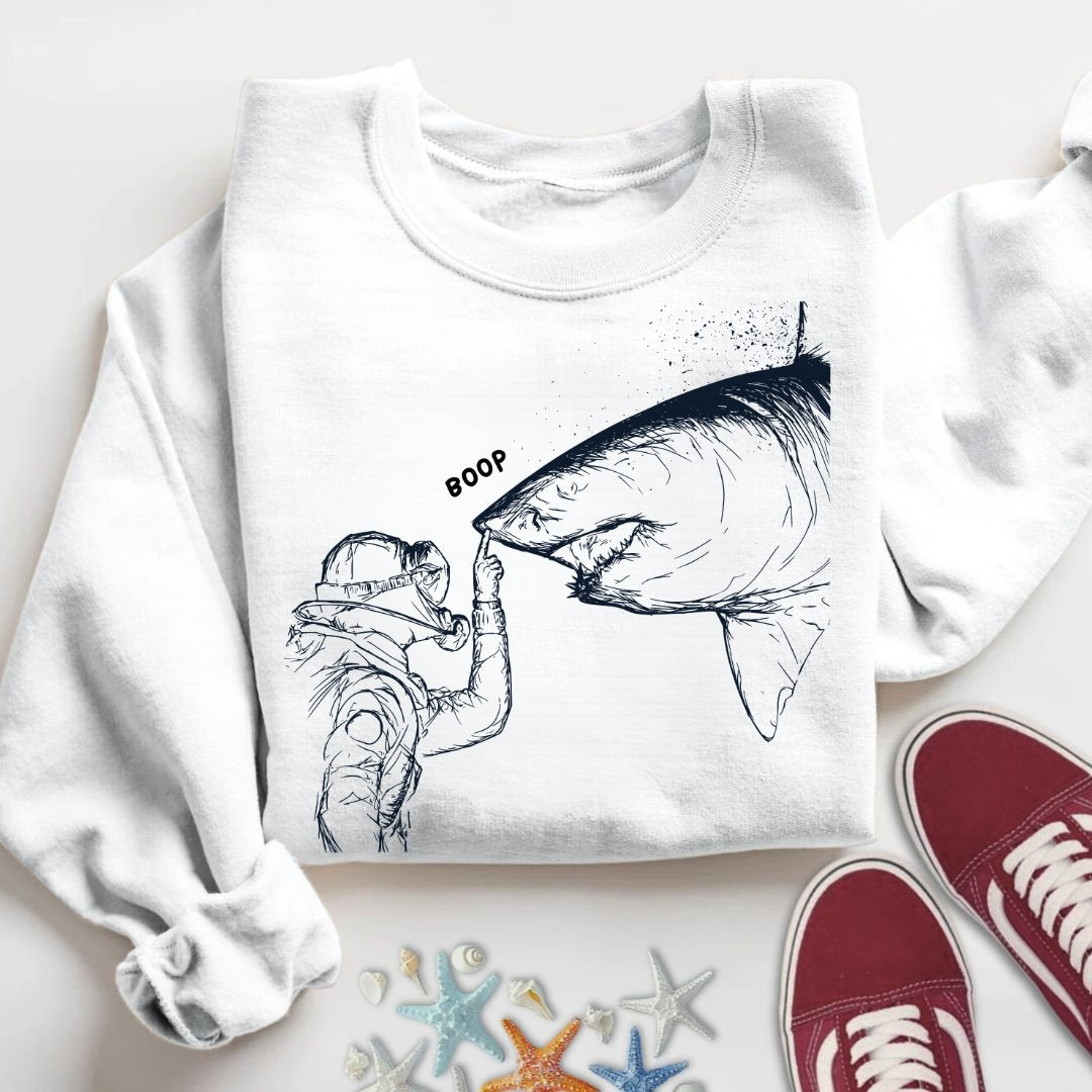 Boop, Shark Sweatshirt