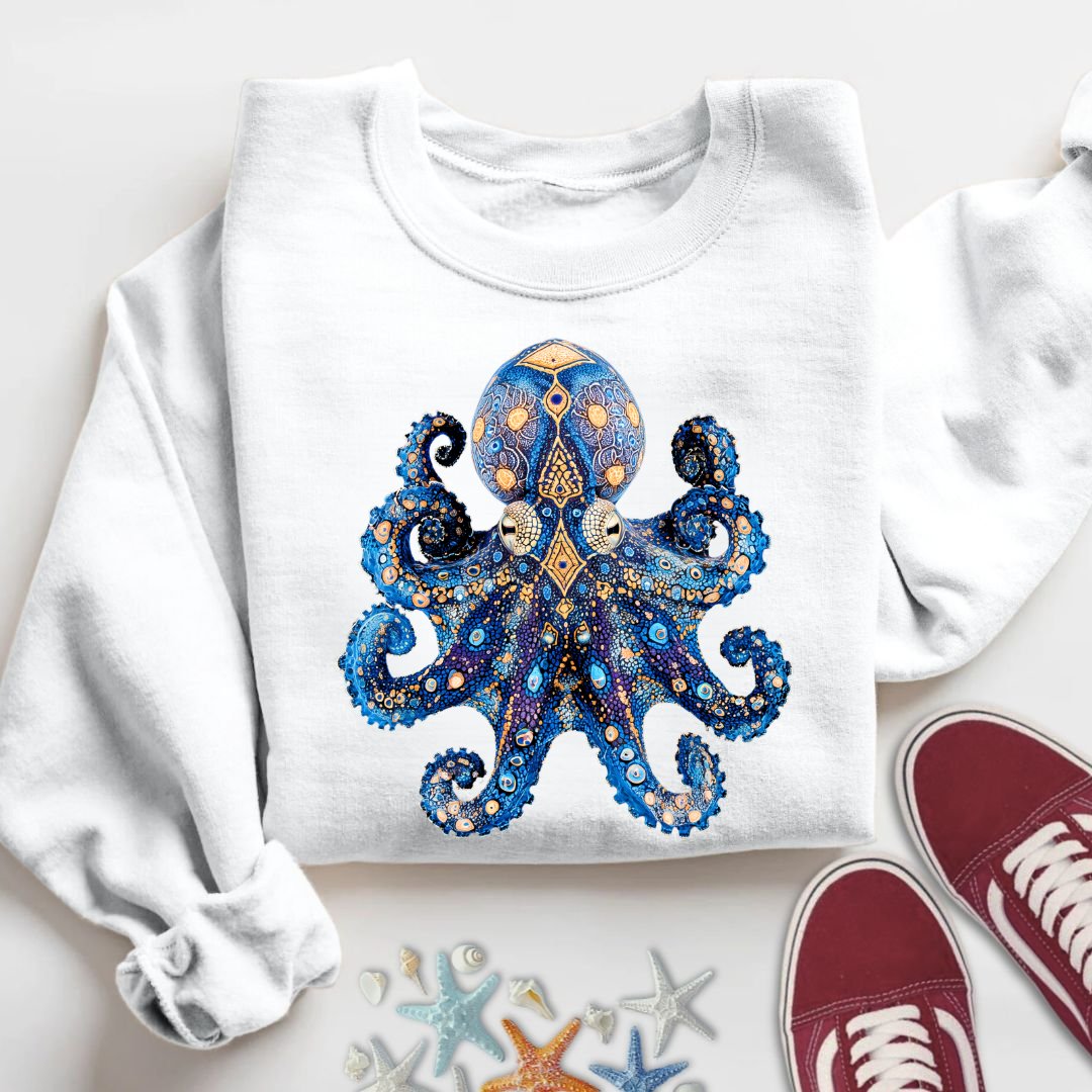 Blue-Ringed Octopus Sweatshirt