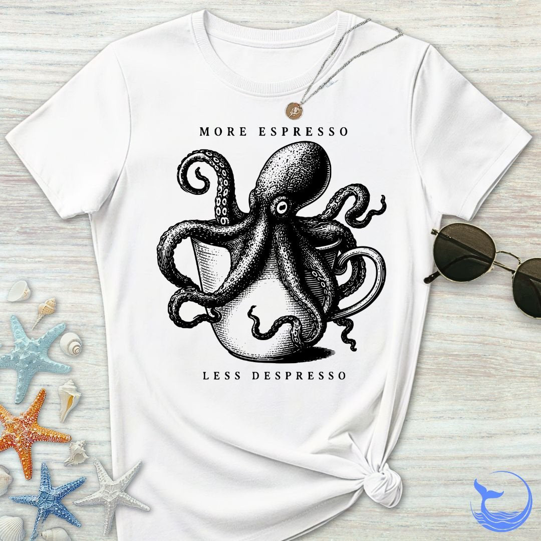 Espresso Octopus Women's T-Shirt
