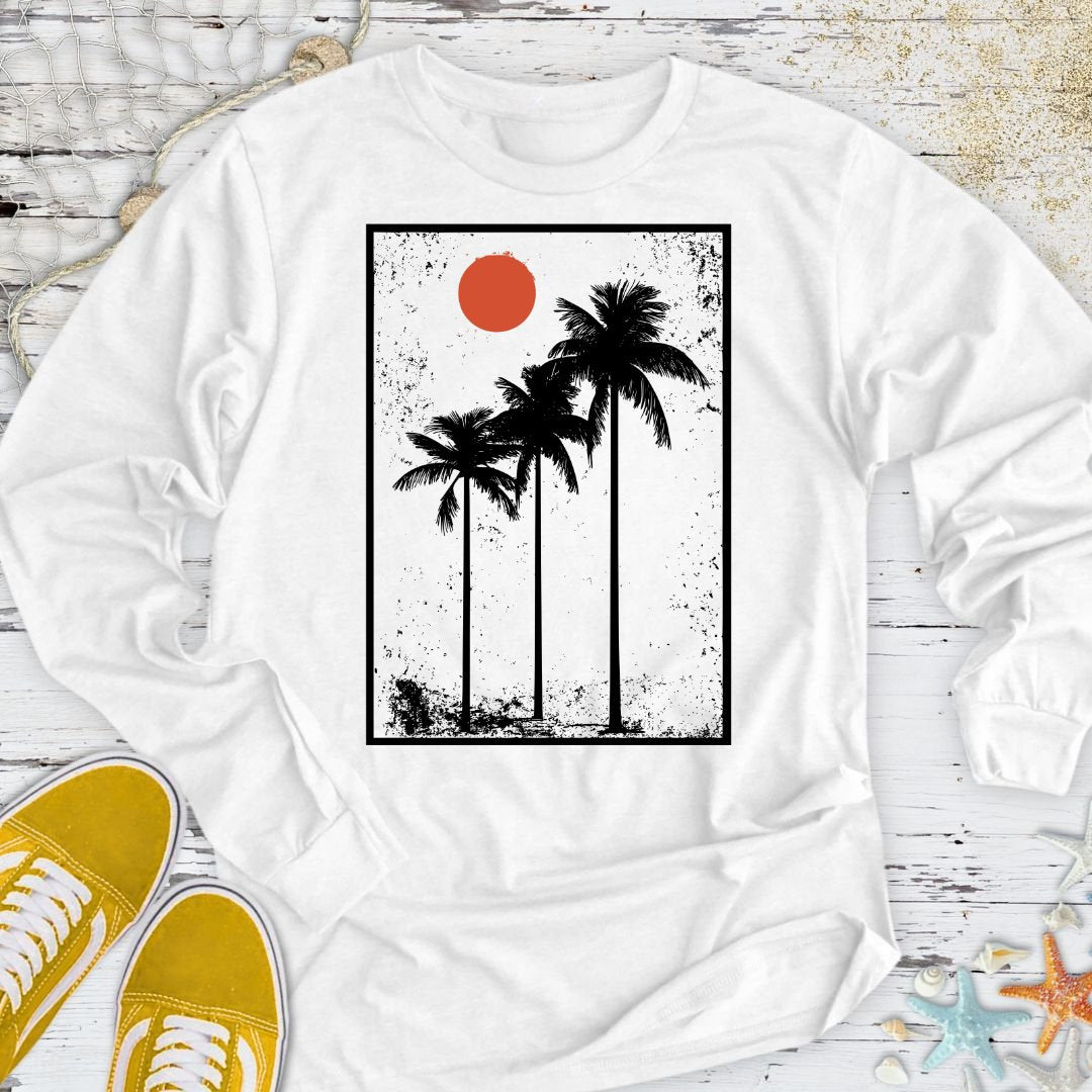 Vintage Palms Long Sleeve Tee