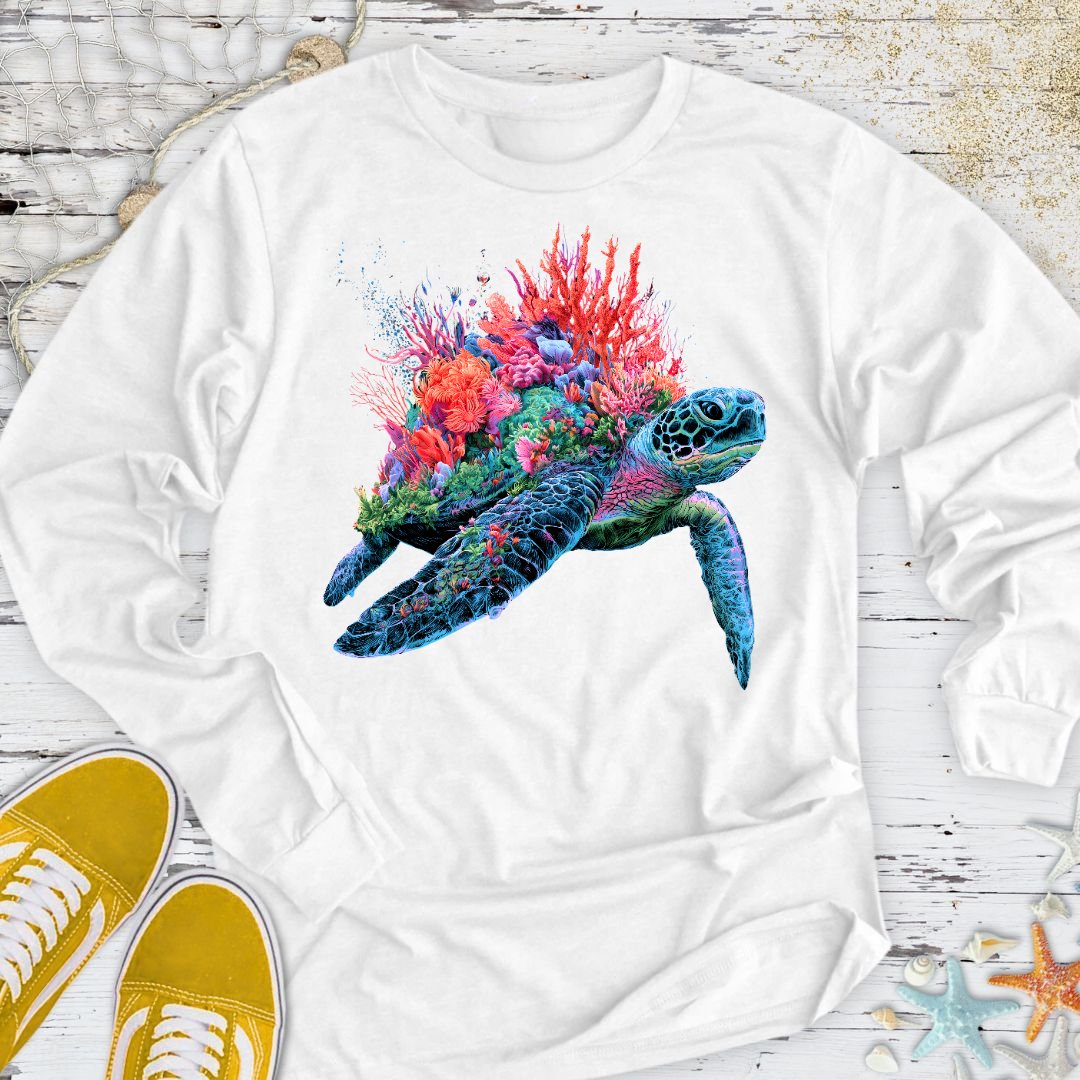 Reef Turtle Long Sleeve Tee