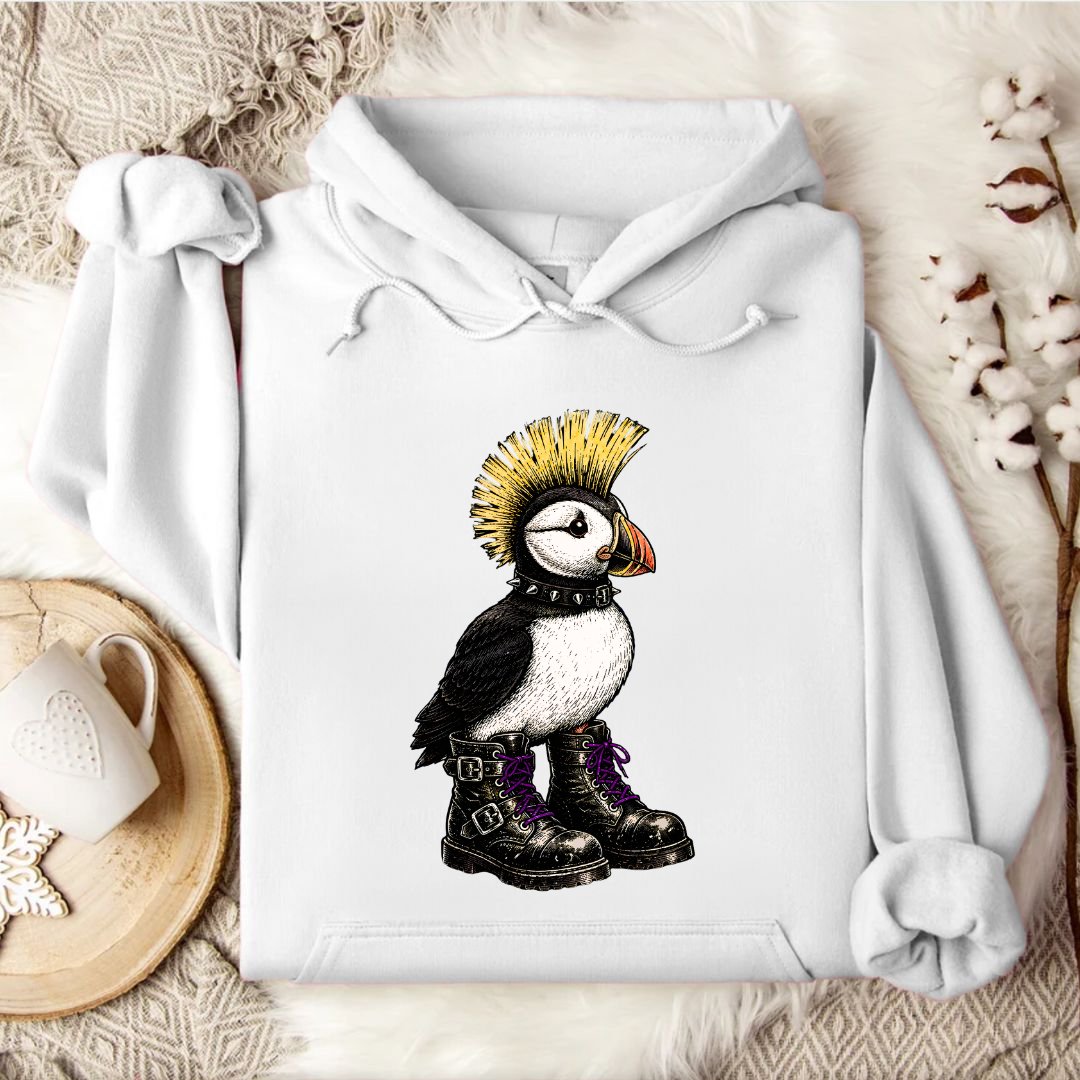 Puffin Punk Hoodie