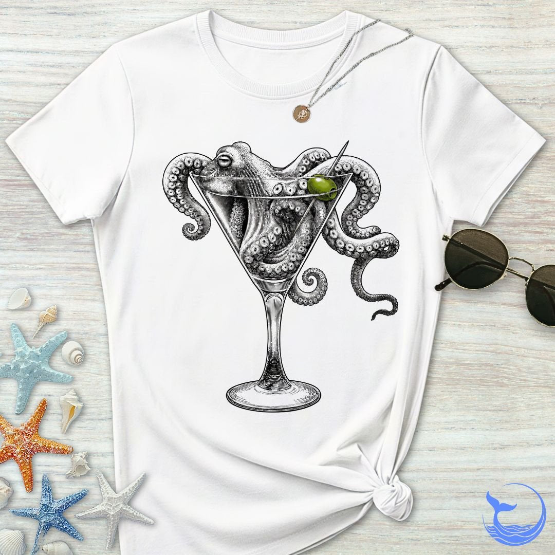 Octopus Martini Women's T-Shirt