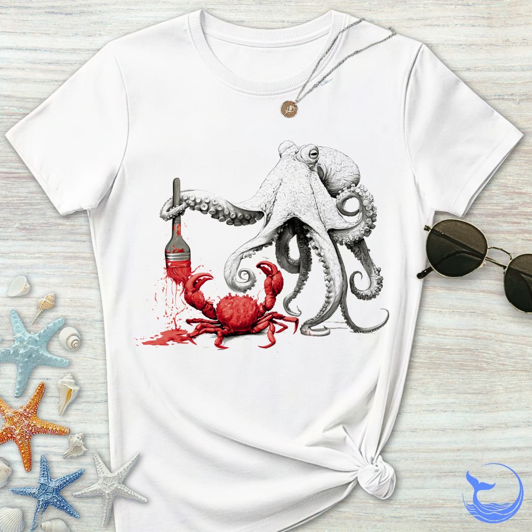 Off To Paint Stuff, Octopus Women's T-Shirt