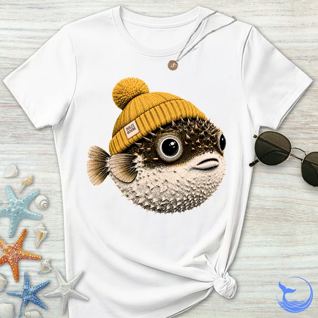 Winter Pufferfish Women's T-Shirt