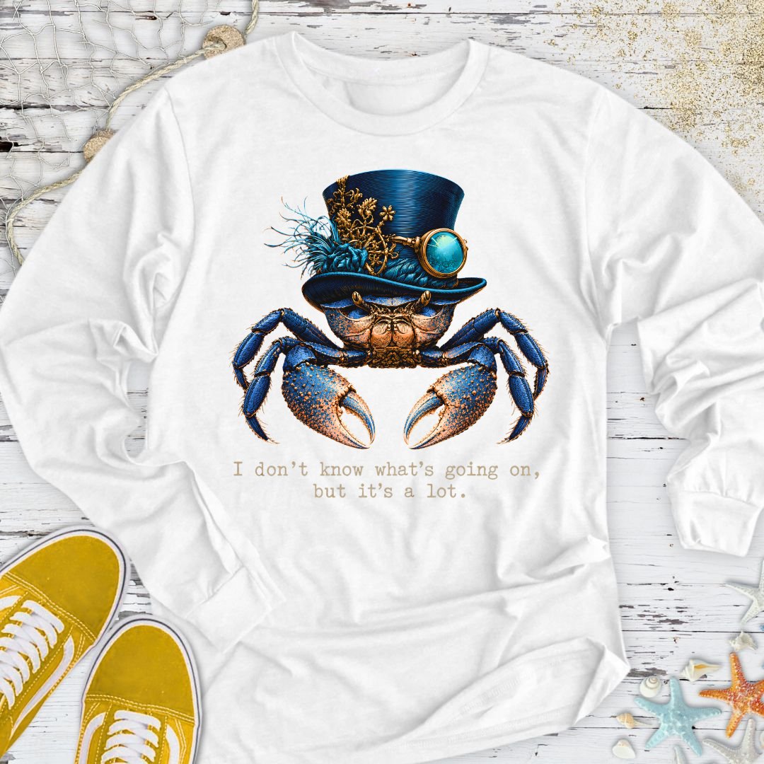 It's A Lot, Crab Long Sleeve Tee
