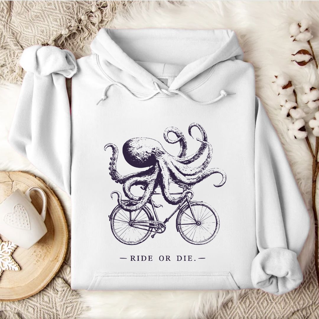 Ride Or Die, Octopus Hoodie