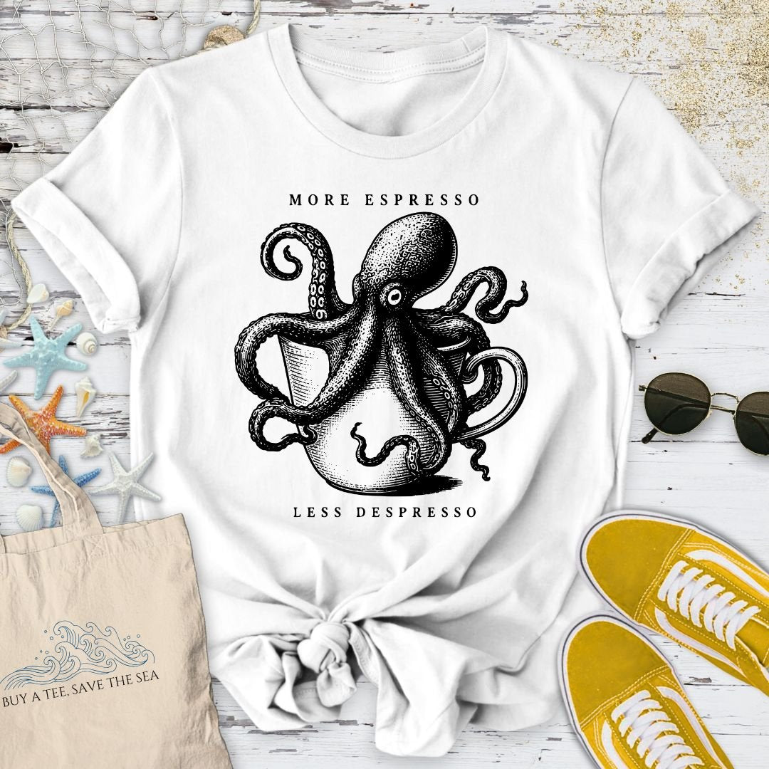 Espresso Octopus T-Shirt