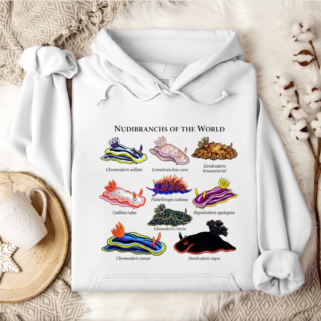 Nudibranchs Of The World Hoodie