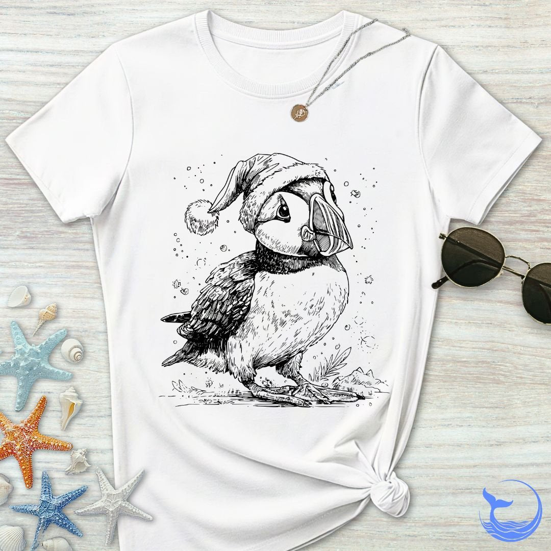 Christmas Puffin Women's T-Shirt