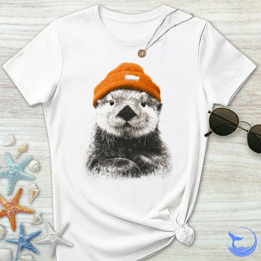 Winter Otter Women's Relaxed T-Shirt