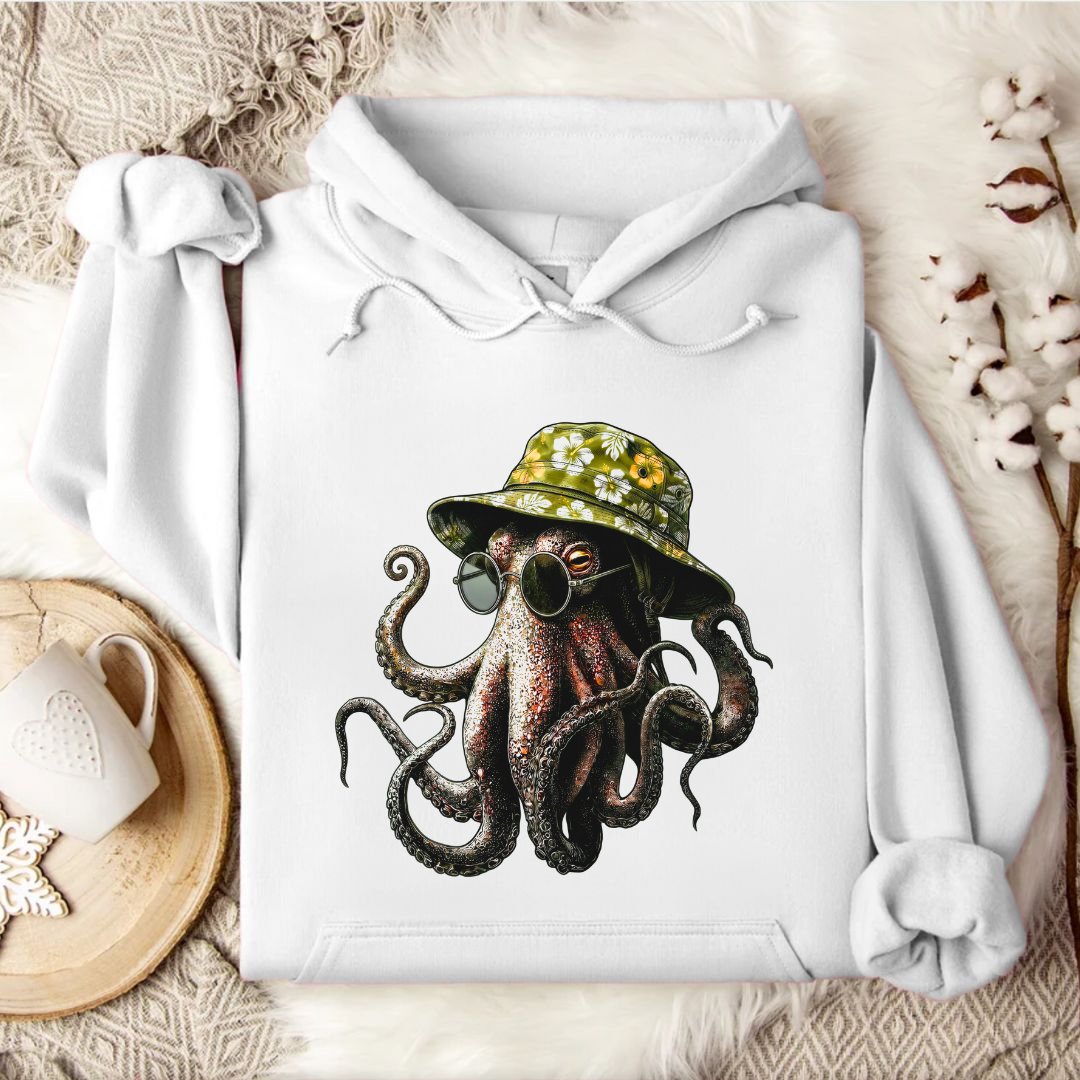 Summer Octopus Hoodie