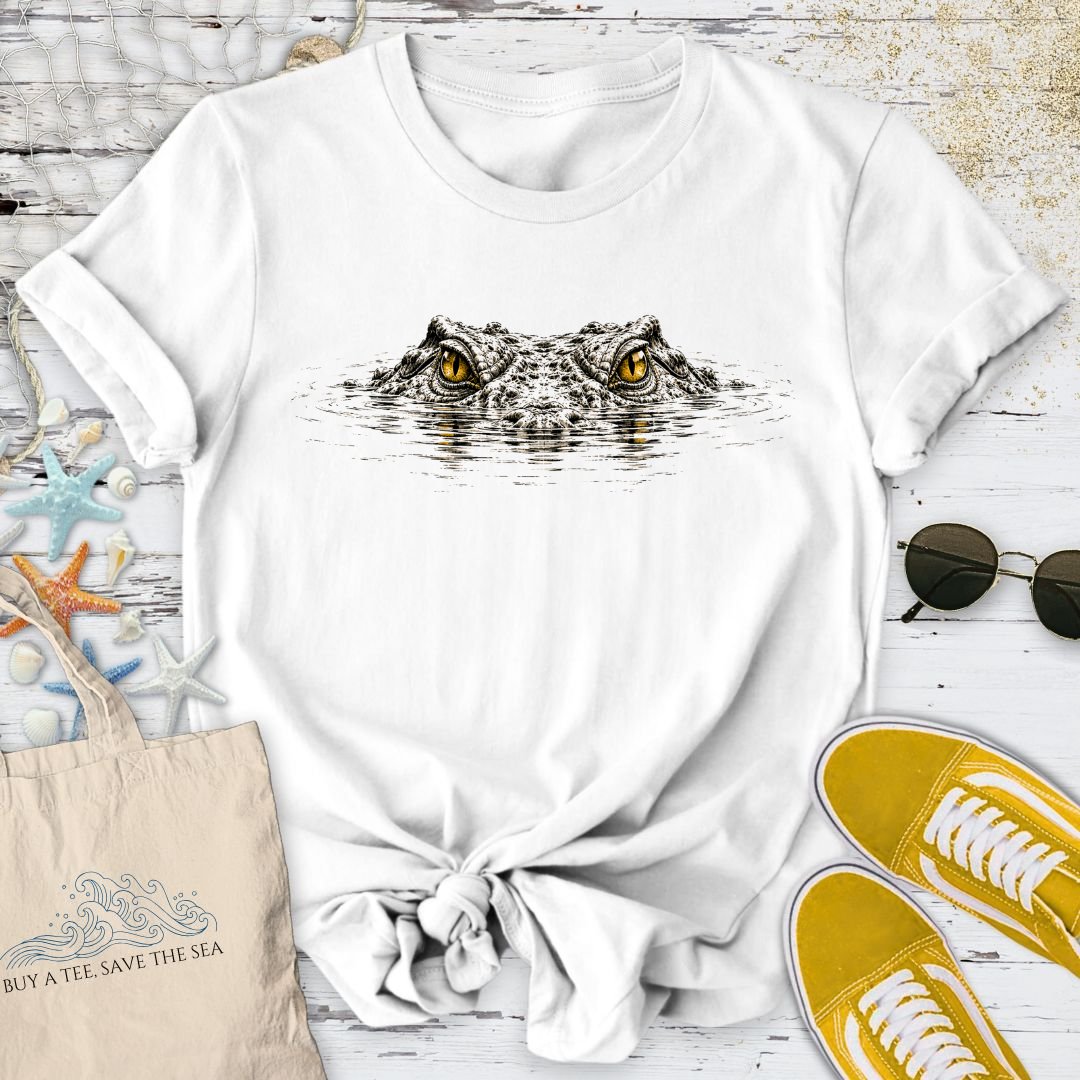 Lurking Saltwater Croc T-Shirt