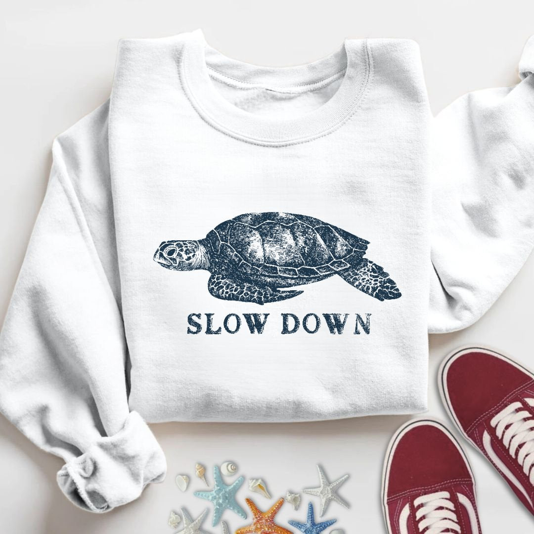 Slow Down Turtle Sweatshirt