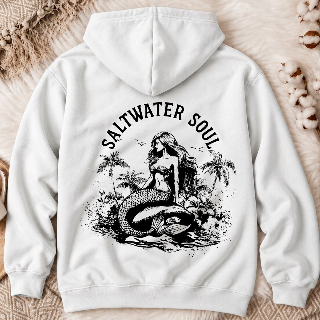 Saltwater Soul Back Print Hoodie