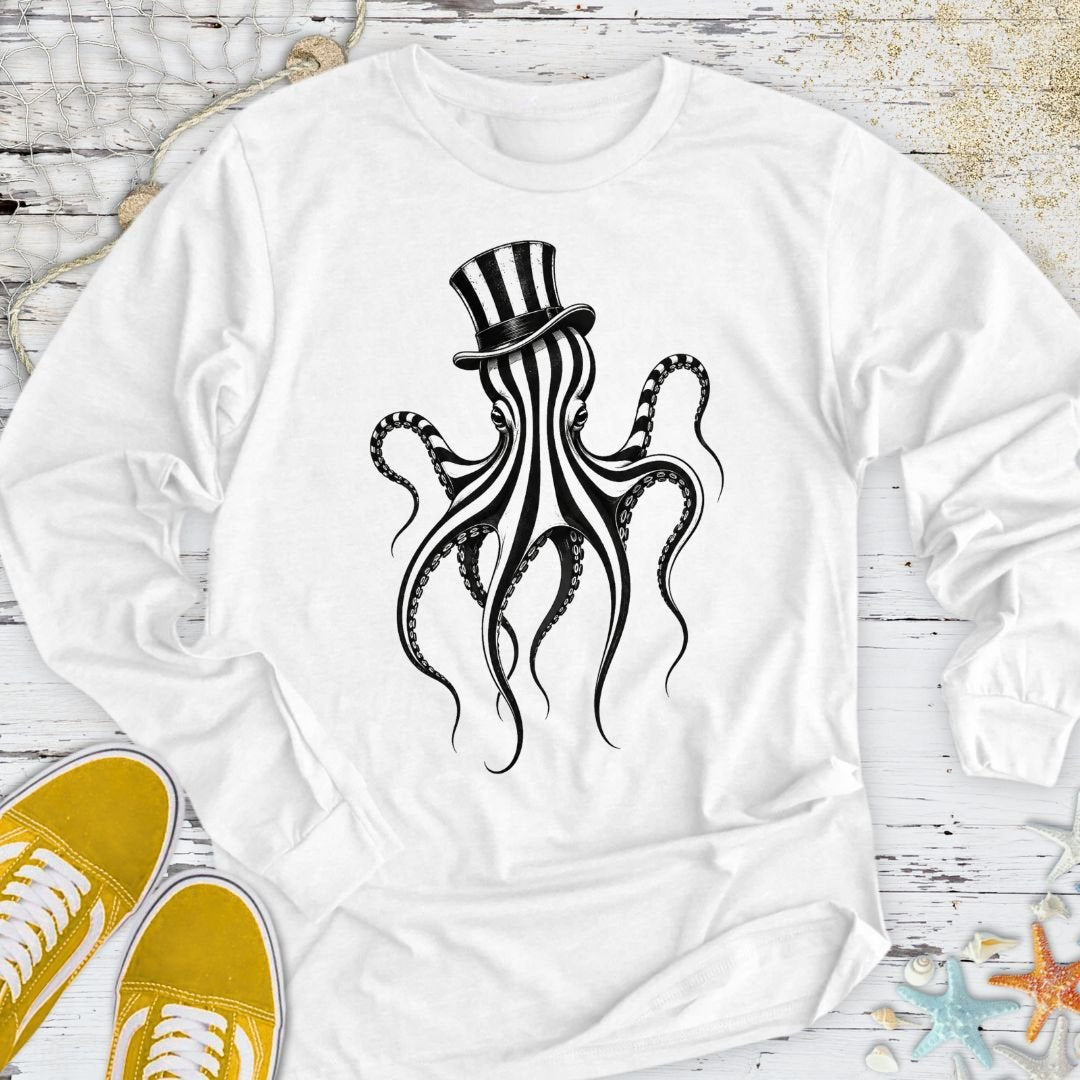 Beetlejuice Octopus Long Sleeve Tee