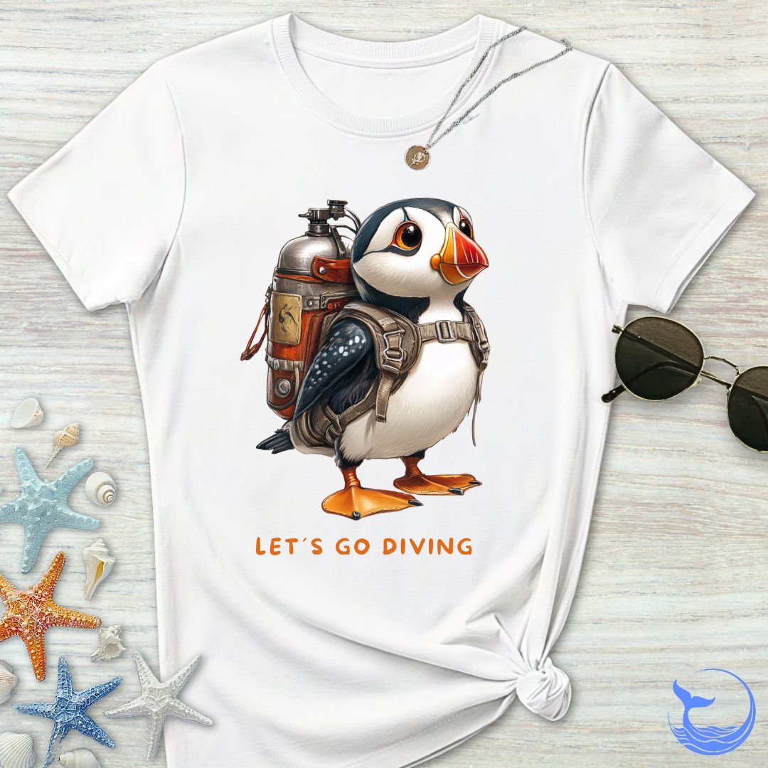 Diving Puffin Women's T-Shirt