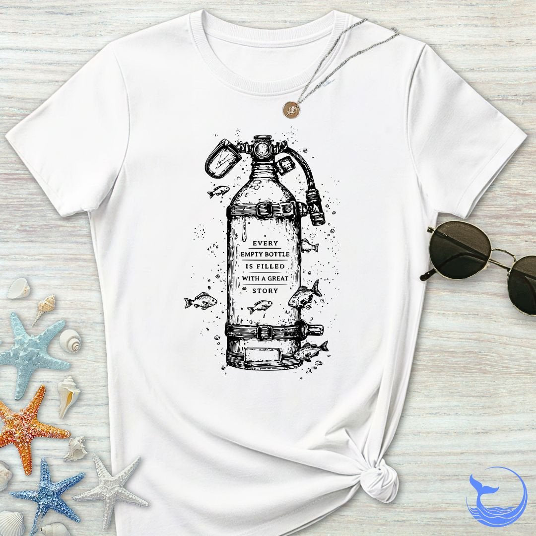 Scuba Tank, Great Story Women's T-Shirt