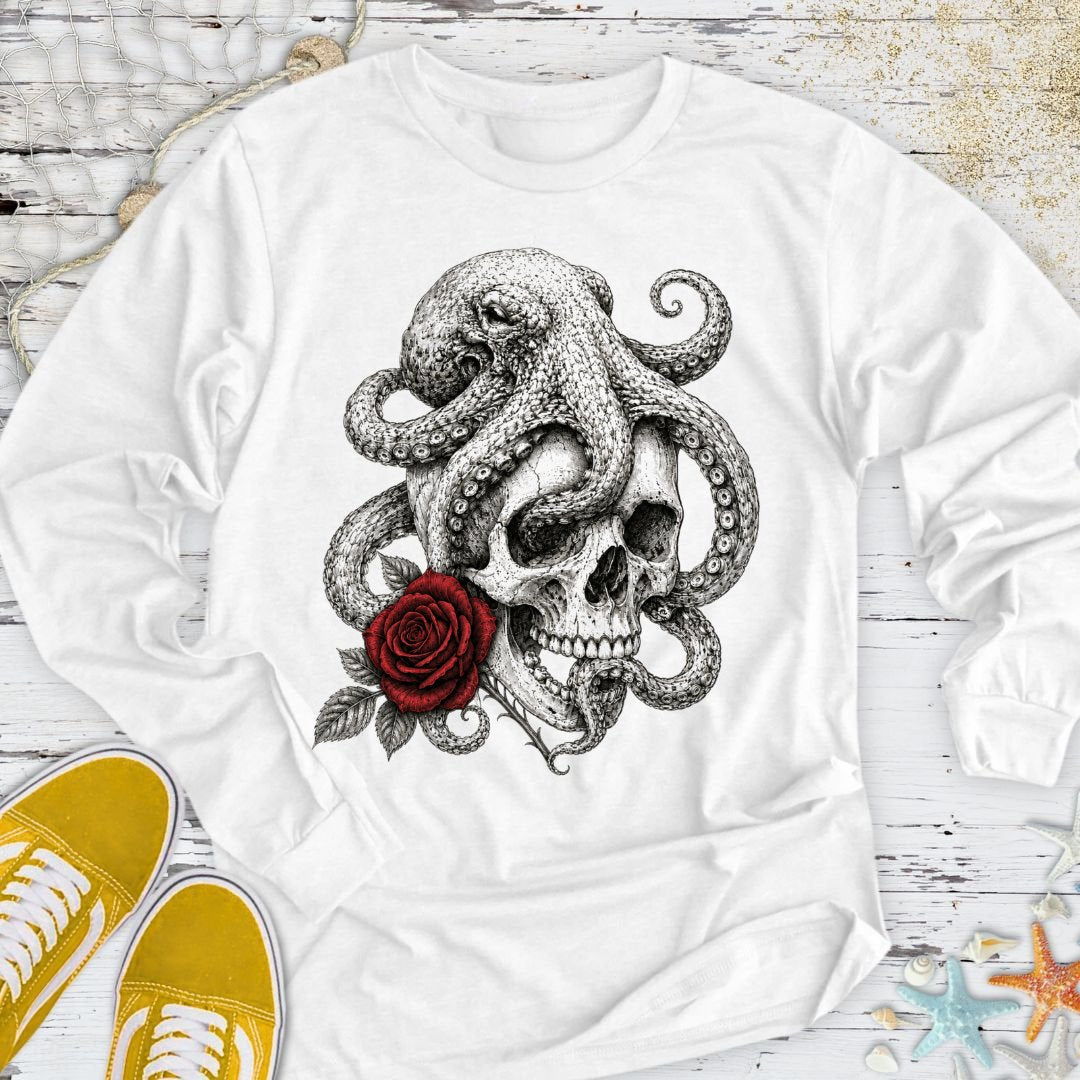 The Last Rose, Octopus Long Sleeve Tee