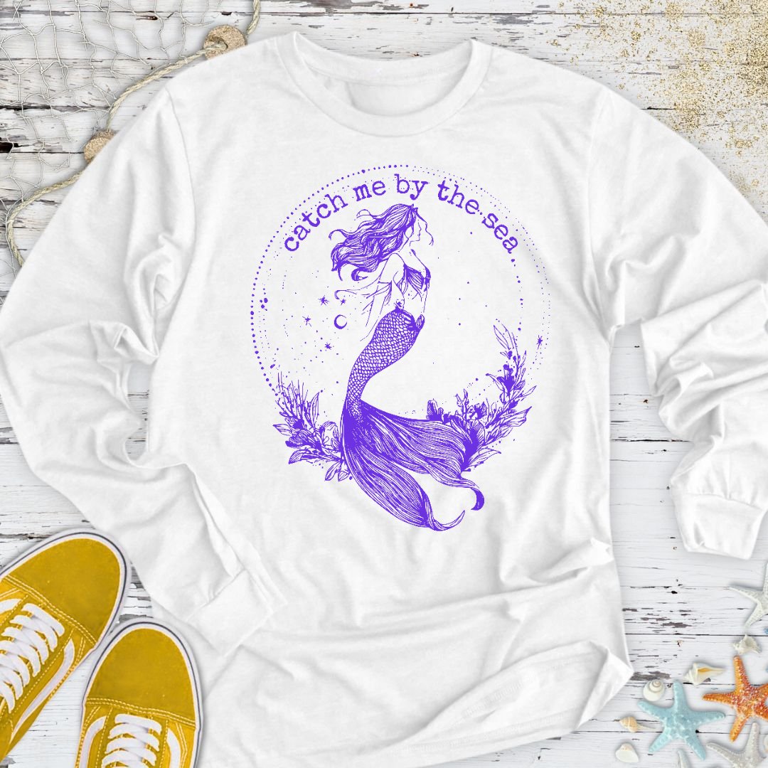 Catch Me By The Sea Long Sleeve Tee