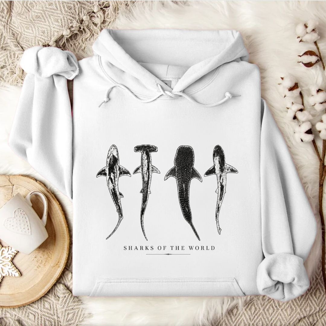 Sharks Of The World Hoodie