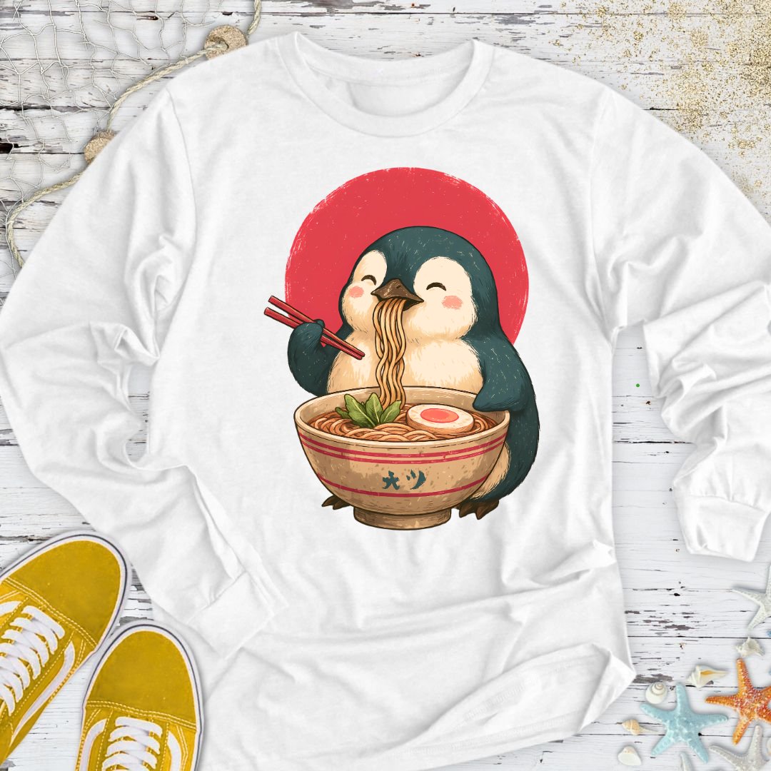 Penguin Ramen Long Sleeve Tee